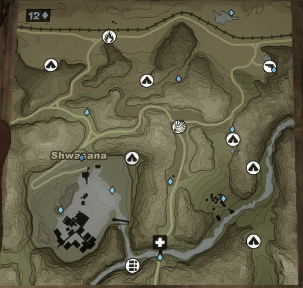 far cry 2 diamond location