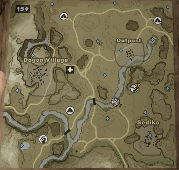 far cry 2 diamond locations